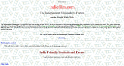 Desktop Screenshot of indiefilm.com